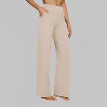 Arrthi - Trendige Damen-Stretchhosen – Beige