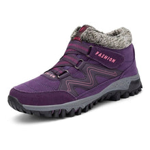 Tamara - Bequeme, warme Schuhe – Violett