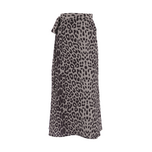 Emmeline - Rock mit Leopardenmuster und hoher Taille – Leopardenmuster