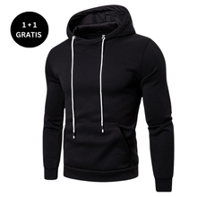Herren Premium Herbstpullover  - DAVE – Schwarz