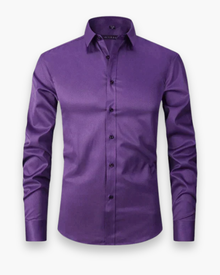 Herren Atmungsaktives Shirt | Lange Ärmel – Lila