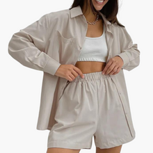 Marlies | Trendiges 2-teiliges Damen-Set – Khaki