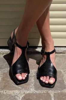 Jalecia - Orthopädische Sommer Sandalen – Schwarz