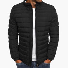 Gabriel | Stilvolle Steppjacke für Herren – Schwarz