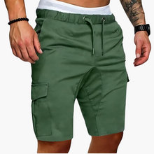 Cargoshorts mit Taschen für Herren - Freizeit Sommerstyle – Grün