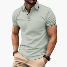 Polo-Shirt für Männer mit kurzem Ärmel - Freizeitmode – Grun