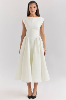 Victoria – Elegantes Kleid – Weiß