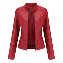 Martha - Zeitlose Damenjacke – Rot