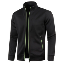 Henrik™ – Zeitloses Strickjacke mit Reißverschluss – Schwarz