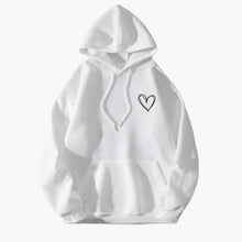 Selina | Lässiger Hoodie – Weiß