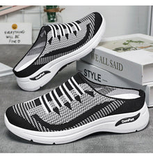 Quenby - Slip-On-Sneaker aus Strick, komfortable Passform – Schwarz