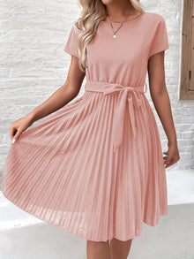 Morgan™ – Damenkleid Elegant Mit Fließendem Schnitt für Vielseitige Anlässe – Rosa