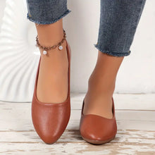 Fiora | Schuhe mit spitzer Zehe, die alle zusammenpassen – Hellbraun