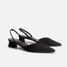 Swannie - Schicke High Heel Sandalen für Damen – Schwarz