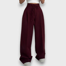 Giva – Hose mit entspannter Eleganz – Rotwein