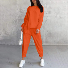 Priscilla - Lässiger Zweiteiler – Orange