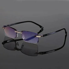 Unverwüstliche Multifokale Lesebrille - SteadySight – Schwarz 2x