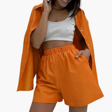 Marlies | Trendiges 2-teiliges Damen-Set – Orange
