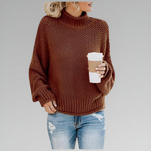 Amy | Klassischer Pullover – Braun
