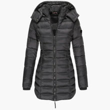 Hanna | Elegante Daunenjacke Luxus – Schwarz