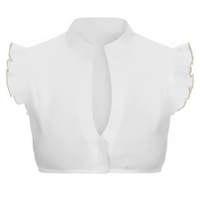 Sharla - Elegante Bluse für das Oktoberfest – Beige