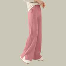Barbara | Locker Geschnittene Strickhose für Damen – Rosa