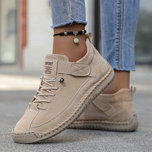 Evelyn – Bequeme, stützende Sneaker – Beige