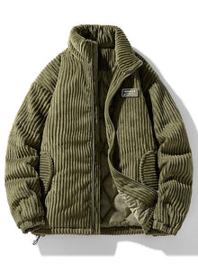 Freddy™ - Klassische Cordjacke für zeitlose Eleganz – Grün