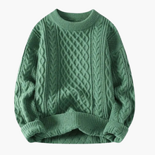 Edwin | Lässiger & weicher Strickpullover – Grün
