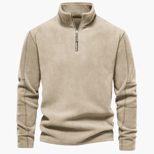 Claude | Exklusiver Fleecepullover – Beige
