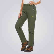 Damen wasserdichte Thermohose – Grün