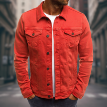 Paris Denimjacke – Rot