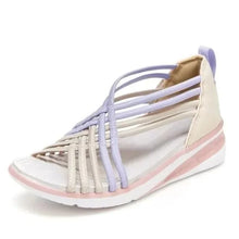 Earlene - Atmungsaktive und Stoßdämpfende Sandalen – Lila