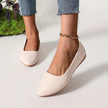 Fiora | Schuhe mit spitzer Zehe, die alle zusammenpassen – Beige