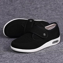 Chelse - Weite Orthopädische Diabetiker Schuhe Damen – Schwarz