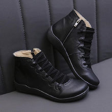 Lässige Schnee Stiefel Mit Veganem Leder Für Damen | Eco-Friendly Materialien – Schwarz