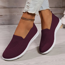 Elegante Gestrickte Unisex-Sneaker für Damen | Perfekt für Alltag – Fuchsia