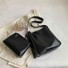 Retoma - Retro Tragetaschen-Set – Schwarz