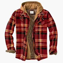 Micheal I Gesteppte Hemdjacke – Rot