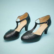 Veda® | Pumps mit Absatz für Damen – Schwarz