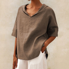 Lucia® | Lockere, lässige Bluse – Violett
