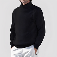 Chadwick - Gemütlicher Rollkragenpullover – Schwarz