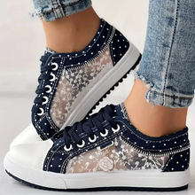Liva™ | Bequeme orthopädische Sneakers – Marineblau