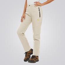 Damen wasserdichte Thermohose – Beige