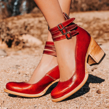Noralina | Elegante Komfort-Stiefel – Rot