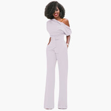 Sofie | Ein-Schulter-Overall für Damen – Weiß