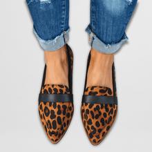 Lorayne - Klassische Penny-Loafer – Leopard