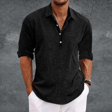 Lenoir™ | Stilvolles Hemd – Schwarz