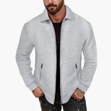 Niklas | Stylische Übergangsjacke für Herren – Grau