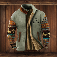 Outdoor Fleece Jacke | Warm Gefüttert | Weiche Struktur | Ideal für Abenteuer – Grau